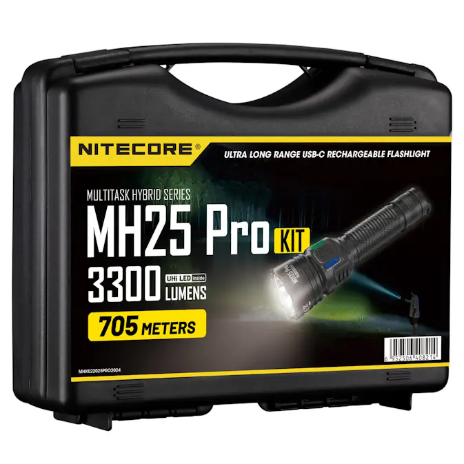 Ficklampa Nitecore MH25 Pro Jaktkit