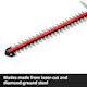 Häcksax Einhell 46 cm med 1×18 V 2,0 Ah-batteri