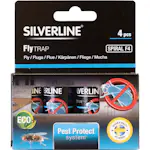 Flugfälla Silverline Spiral 4-pack