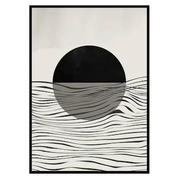 Poster Gallerix Abstract Flow No2