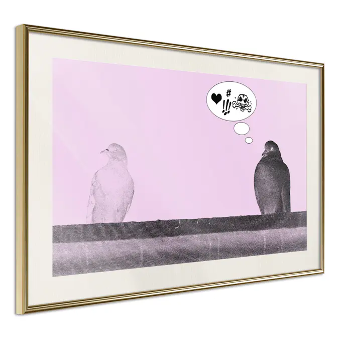 Poster Artgeist Affisch Courtship