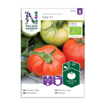 Frö Tomat Nelson Garden Bolstar Granda Organic Hög