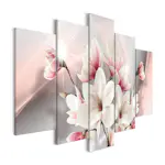 Tavla Arkiio Magnolia In Bloom Wide 5 delar 225x100