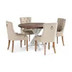 Matgrupp In Living Lyon med 4 Viktoria Stolar