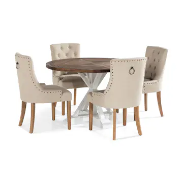 Matgrupp In Living Lyon med 4 Viktoria Stolar