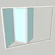 Vikparti Allvy Sunroom s30 3-Delad