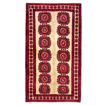 Persisk Matta Arkiio Beluch 104x186