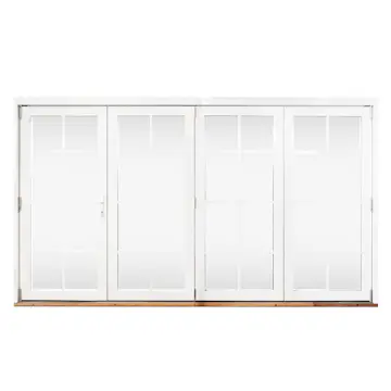 Vikdörr Vilenta Åre Trä/Aluminium 4-Delat