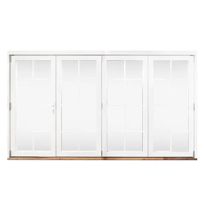 Vikdörr Vilenta Åre Trä/Aluminium 4-Delat