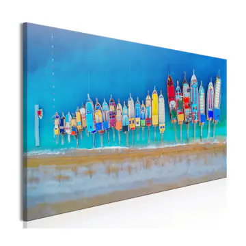 Tavla Arkiio Colourful Boats