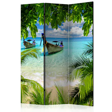 Rumsavdelare Skärmvägg Arkiio 135x172 cm Tropical Paradise