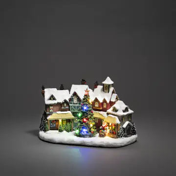 Julby Gnosjö Konstsmide Fiberoptiskt Hus 13 LED