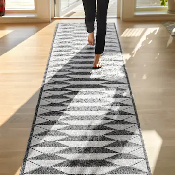 Plastmatta Horredsmattan Floow B&W Urd