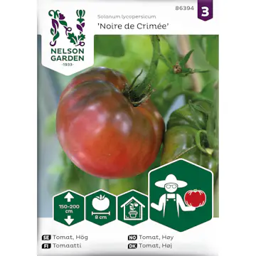 Frö Nelson Garden Tomat Hög Noire de Crimée