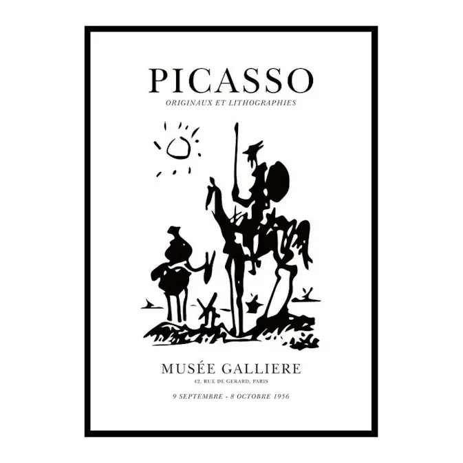 Poster Gallerix Picasso Lithographie No2