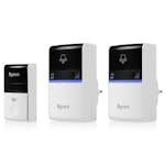 Trådlös Dörrklocka Byron Kinetic Ej batteri X2 Mottag