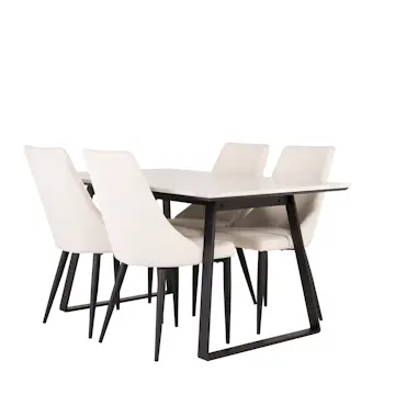 Matgrupp Venture Home Estelle 140 med 4 Laura Stolar ManchEstelle