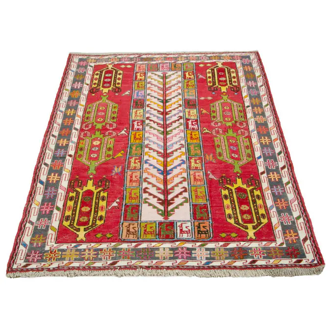 Persisk Matta Arkiio Varni Ardebil Kelim 110x150