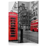 Rumsavdelare Skärmvägg Arkiio London Icons 135x172 cm