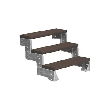 Trädgårdstrappa Dolle Gardentop Trimax utan Räcke