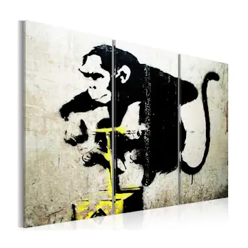 Tavla Arkiio Monkey TNT Detonator By Banksy