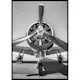 Poster Gallerix Vintage Propeller Aircraft B&W