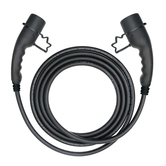 Laddkabel Motorwerk EV Type2–Type2 (5m, 3-fas)