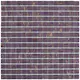 Glasmosaik Arredo Lila/Guld 2x2 cm
