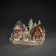 Julby Gnosjö Konstsmide Siluett Vinterby 9L LED Natur