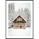 Poster Gallerix Cabin In Snow No4
