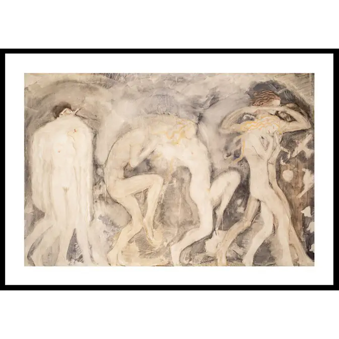 Poster Gallerix De dansande nymferna By John Bauer