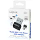 Nätverkskort Trådlösa LogiLink USB 2.0 Wifi-Adapter AC 600Mbit/s Dual Band