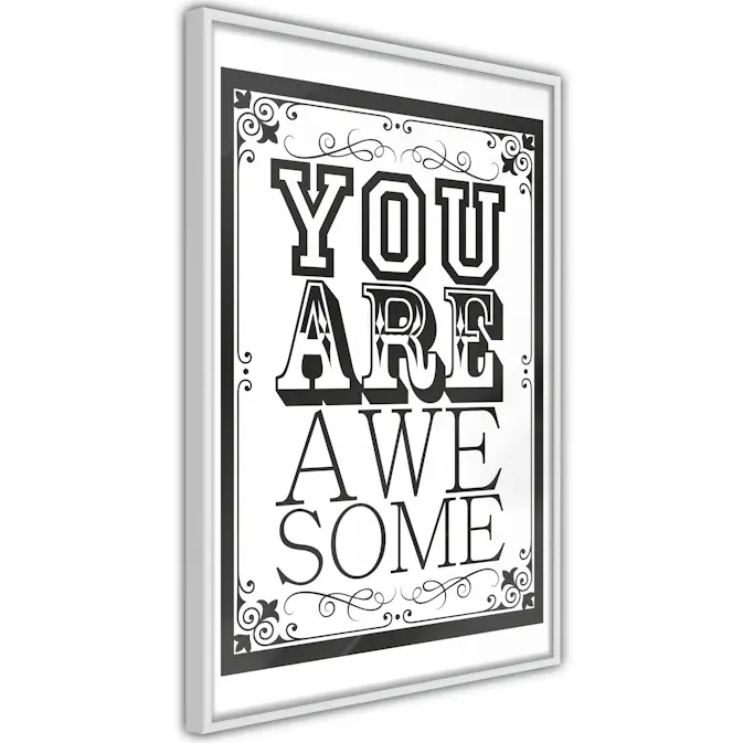 Poster Artgeist Affisch You Are Awesome