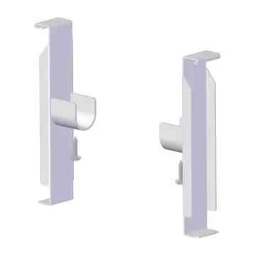 Klädstångsfäste Lundbergs Wide Stativ Vit 2-Pack