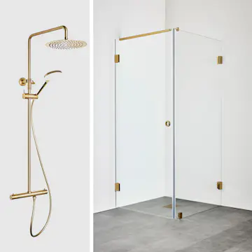 Duschpaket Hafa Duschhörn Infinity Combi med Takduschset Fine