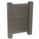 Staketset Hortus Komposit Borstat Höjd 121,1 cm