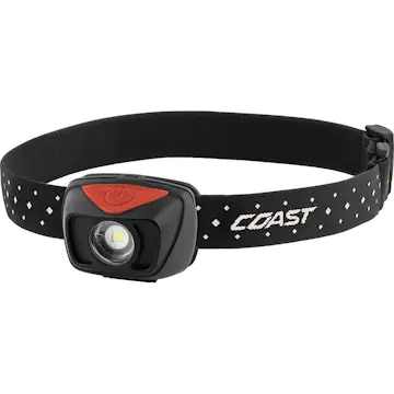 Pannlampa Coast PS60 400 Lumen i Blisterpakning