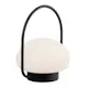 Lampa Nordlux Sponge To Go Svart/Vit