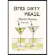 Poster Gallerix Martini Mondays Extra Dirty