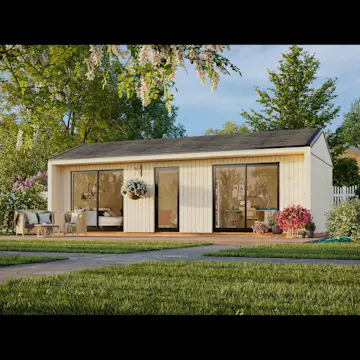 Trädgårdshus Palmako Rebekka 40,4 m² (inv. 31,8 m² )