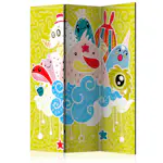 Rumsavdelare Skärmvägg Arkiio Happy Creatures 135x172 cm