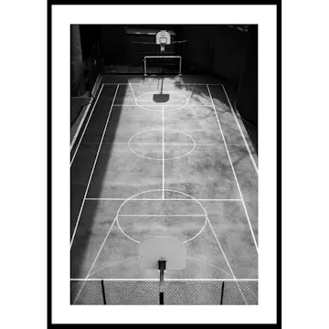 Poster Gallerix Basketball Court No2