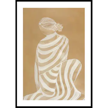 Poster Gallerix Femina Aquarelle