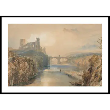 Poster Gallerix Barnard Castle By Joseph Mallord William Turner