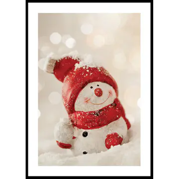 Poster Gallerix Snowman Decoration