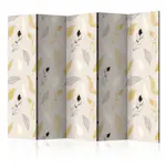 Rumsavdelare Skärmvägg Arkiio Golden Feathers II 225x172 cm