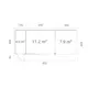 Stuga Palmako Andrea 24,2 m² Slide Plus (inv. 15,2+7,9 m²)