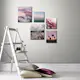 Tavla Art For The Home 5 Delar Tystnad Rosa