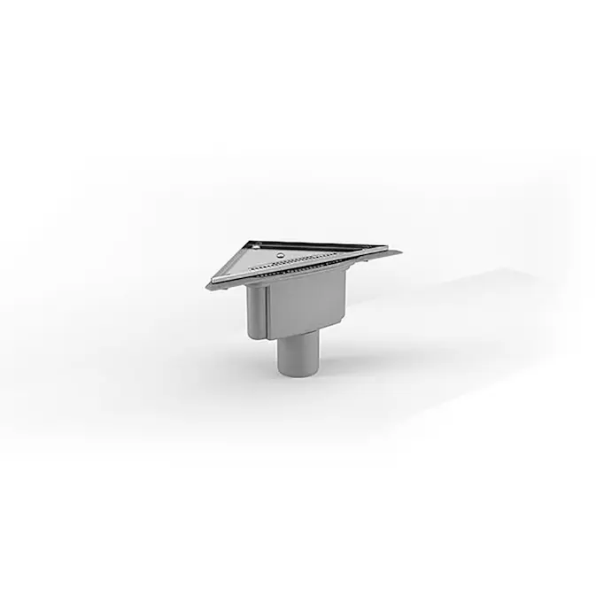 Golvbrunn Purus Corner utan Sil