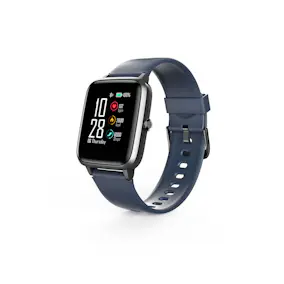 Smartwatch Hama Fit Watch 4900 Blå Löparklocka med Pulsmätare